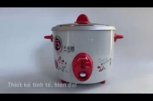 Nồi Cơm Điện Nắp Rời Sharp KSH-D06V 0.6 Lít - KSH-D11V / 1.1 Lít - KSH-D15V 1.5 Lít - Hàng chính hãng - Kiểu dáng trang nhã Dung tích 0.6 lít 3 chức năng nấu - Thiết kế nhỏ gọn nhôm không chống dính