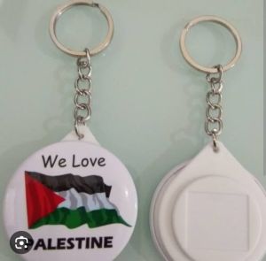 6PC GANTUNGAN KUNCI FREE PALESTINA /6 PC GANTUNGAN KUMCI PALESTINA UK 4.4 CM /GANTUNGAN KUNCI PALESTINA