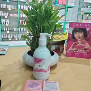 BODY LOTION WHITENING ANGEL TACIK ORIGINAL BPOM 250ML DAN SABUN SUSU COLLAGEN PUTIH PINK VIRAL