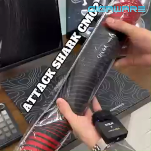 Attack Shark CM02 Gaming Mouse Pad for Esports Speed Large Mouse mats for Desk Waterproof Surface Stitched Edges and Anti-Slip Rubber Base
