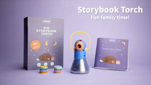 🌟 MIDEER 🌟 PROJECTOR STORYBOOK TORCH (12 STORIES) Flash Light Story Book Educational Toy for kids children