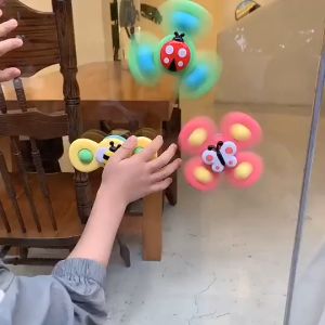 Set 3 đồ chơi con quay spinner hình côn trùng vui nhộn cho bé