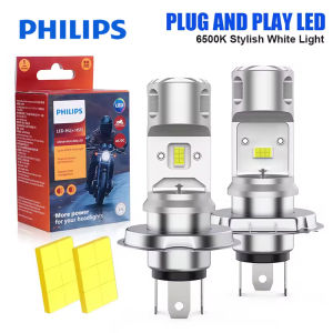 Philips | Philips Ultinon Essential Moto HS1 HL 1:1 Led H4 Motorcycle Headlight Bulbs 12W 11636UEMX1 PX43t Moto Headlamp Plug and Play 12V