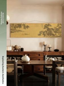 New Chinese Calligraphy Bamboo Woven Wall Art