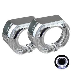 Shroud BMW Biled 2.5 Inch Angel Eyes Crystal LED 2 Mode