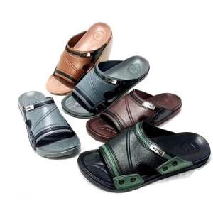 Sandal Slide Pria 39-44 Slipper Cowok Sandal Karet Jelly Shoes Import Yitai