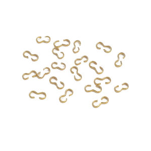 10pcs/bag 14K Gold Plated Brass 3-way Buckle For DIY Bracelet Necklace Jewelry Making