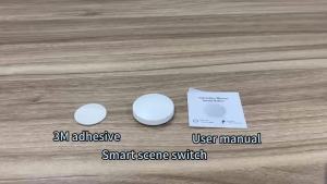 Smart wireless button switch Tuya Zigbee smart link scene button power automation support Google Home Alexa voice control
