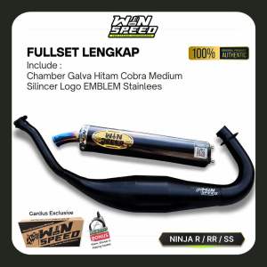 Knalpot Ninja R RR SS Kis ZX 150 Winspeed Performance Garing kemrincing bisa COD
