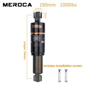 Meroca | Oil-Damped Mid- Mounted Bicycle Rear Shock Absorber