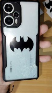 2 Pcs Batman Sticker Motorcycle Design Vinyl Motor Stickers Waterproof Motorcycle Sticker for Car Decals Helmet Bike Laptop Tumbler Topbox