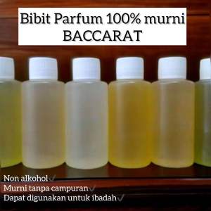 PROMO Bibit / Biang parfum aroma BACCARAT 100ML (Murni Non Alkohol)