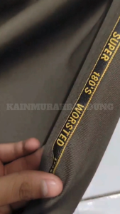 Kain bahan seragam satpol pp wool katun adem murah