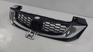 Honda Civic FB TRO (2012-2015) OEM Modulo Front Grill Top Grille Honda Emblem Chrome Logo Car Exterior Accessories 2012 2013 2014 2015