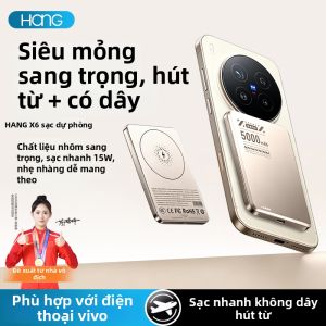 HANG | Pin Sạc Dự Phòng Không Dây Dung Lượng Cao