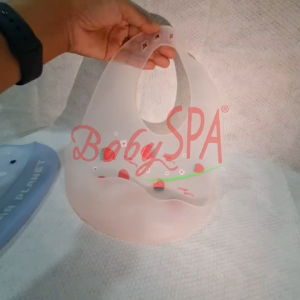 ♥♥♥ 𝐒𝐆 𝐒𝐞𝐥𝐥𝐞𝐫 BabySPA Baby Bib – Easy Clean Silicone