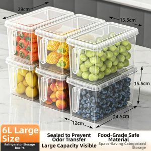 SHUDINI | Food-grade Refrigerator Organizer for Vegetables Fruits and Eggs