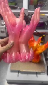 Dây Tóc In 3D Crystal PLA Đổi Màu 1.75mm Trong Suốt Chuyển Màu Xanh Lá Cây Xanh Dương Vàng Thay Đổi Màu Sắc 1kg/500g/250g/200g