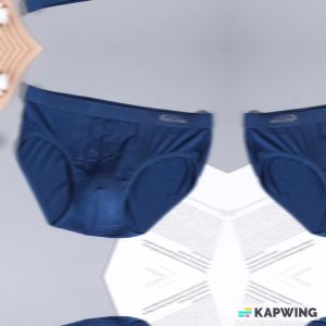 Celana Dalam Pria 2 pcs Underwear Ice Silk Ukuran L–2XL (55 – 77.5kg)