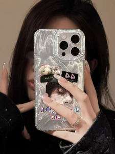 Yi Yang Qian Xi Little Sheep iPhone 17 pro Max Feather Phone Case for Huawei Xiaomi Anti-Fall Protective Cover Trendy Ins Style