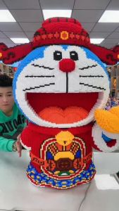 Mô hình doramon thần tài size 91cmMô hình mom thần tài size lớn tặng kèm búa và mini