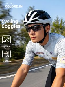 Colore.in | UV-Adjusting Windproof Cycling Sunglasses