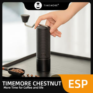 Timemore | TIMEMORE Chestnut ESP Manual Coffee Grinder For Espresso-based Capacity 30g Hand Adjustable Steel Core Burr Send Cleaning Brush