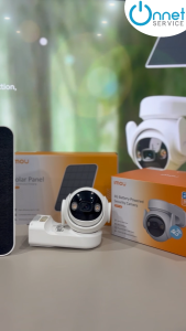 imou กล้องวงจรปิดโซล่าเซลล์ CELL PT 4G แบตเตอรี่ในตัว คมชัด 3MP