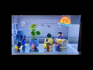 SonGoKu cưỡi cân đẩu vânTrang Trí Hồ Cá Songuku Cưỡi Mây (Có thể dùng làm móc khoá)