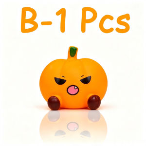 Bandai | Halloween Pumpkin Night Light Cute Cartoon LED Lamp for Kids Bedroom Cozy Bedside Sleeping Light Halloween Decor Gift