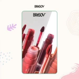 Lip Cream Brasov Velvet Pelembab Bibir 4g