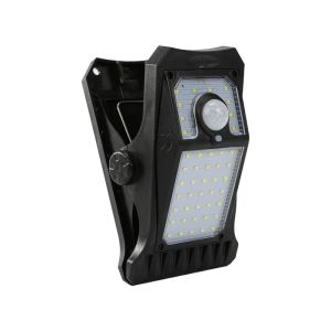 45LED Solar Clip Light Outdoor Portable Waterproof Body Sensor Lamp Courtyard Garden Lamp Patio Home Camping Wall Lights