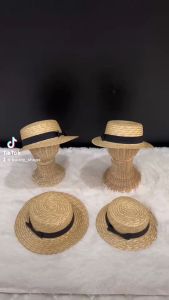 เครื่องหมวกสานเด็ก [05T16] หมวกสานเด็กทรงบักเก็ต หมวกสานเด็ก ราคา 1,200 บาท