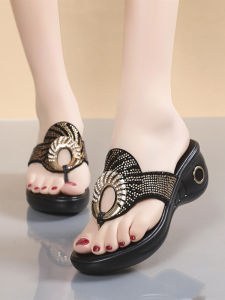 DIANCHA | Glitter Outdoor Fashion T-Bar Sandals Women