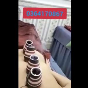 Cốc xông ngải cứu-cốc phù dương TẶNG KÈM BAO NHUNG THỔ CẨM .Hàng có sẵn