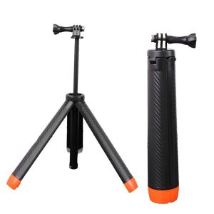 MEUYAG Ổ Cắm Kéo Dài Cao Cấp Chân Máy Gậy Chụp Hình Selfie Stick Dưới Nước Sức Nổi Cực Cho GoPro Insta360 DJI OSMO Camera Thể Thao Phụ Kiện Nhôm