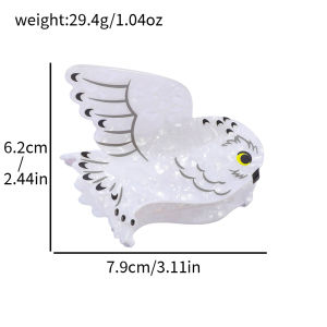 Cute eagle hair claw a multi-functional hair accessory hair claw used for fixing hair