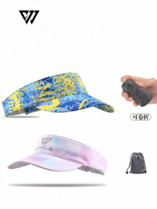 WRELS | Sweat Absorbing Breathable Sun Protection Empty Top Running Cap