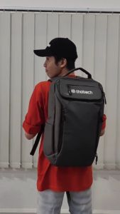 Thobach - Backpack Laptop Pria Waterproof TasRansel Sekolah Kuliah Pria Wanita Tas Outdoor King Pria