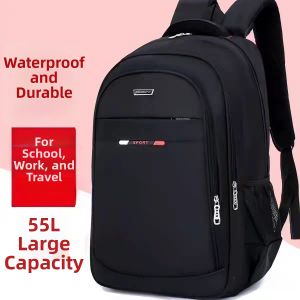 Jiaxun | Large Capacity Mens Student Travel Backpack