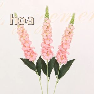 72Cm Hoa Nhân Tạo Snapdragon Màu Trắng Delphinium Hyacinth Bó Hoa Giả Cho Đám Cưới Nhà Cắm Hoa Trung Tâm Trang Trí Bàn