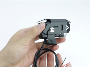 Motorcycle LED Spotlight 4-Mode Multi-Color Mini Auxiliary Driving Light 20W High Brightness Waterproof