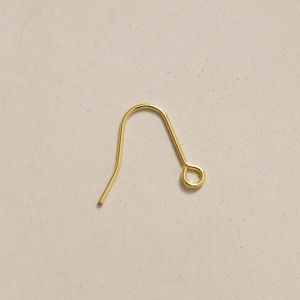 Copper Plating 18K Gold Color Protection 2.0 Ball Copper Ear Hook Accessories DIY Ear Rings Earrings Handmade Material