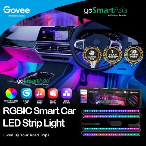 goSmart Asia Govee RGBIC Interior Car Light  Car Atmosphere Light Led Light Car Interior Light