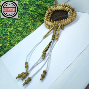 MAHEN CRAFT tasbih Tijani Cendana wangi full benang rajut C70