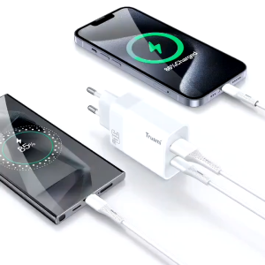 𝐓𝐫𝐮𝐬𝐦𝐢 Adaptor Charger 30W 2Port USB A Type C PD GaN FAST CHARGING Kepala Travel Wall Original