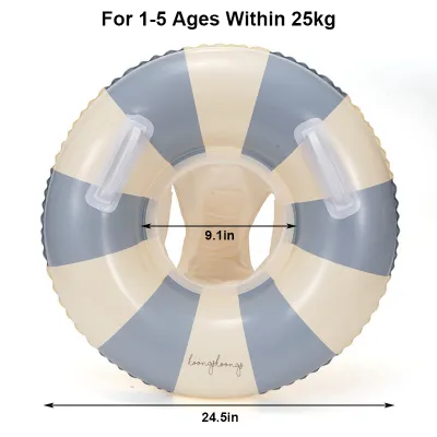 Rooxin Pool Float Swim Ring Tube Inflatable Swimming Seat Floating Ring Swimming Circle Beach Water Play Equipment