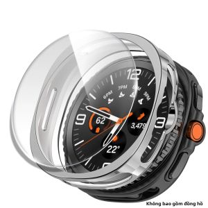 Ốp Bảo Vệ Toàn Diện TPU Cho Samsung Galaxy Watch 8 Classic 46mm Kèm Miếng Dán Bảo Vệ Màn Hình Phụ Kiện Thông Minh