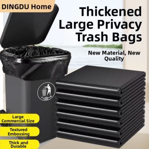 HENGSHU | Heavy Duty Commercial Black Garbage Bag 60x80cm