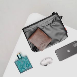 VONA Rory - Dompet Pria Kulit PU Premium Pendek Lipat Tiga dengan Extra Slot Kartu